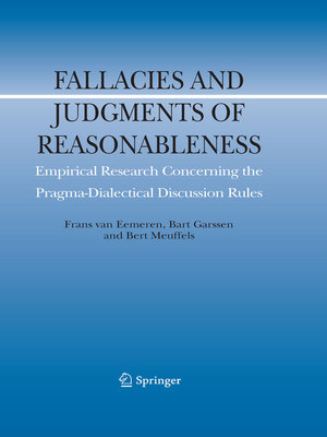 cover image of Fallacies and Judgments of Reasonableness
